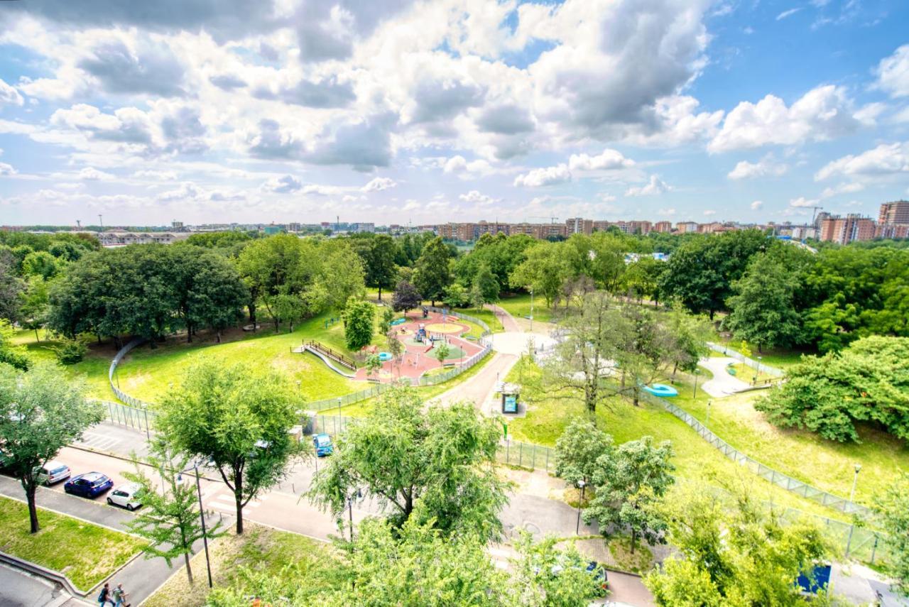 Caseospitali - Casa Park View, Ampio Trilocale Per Famiglie Sul Parco Milan Exterior photo